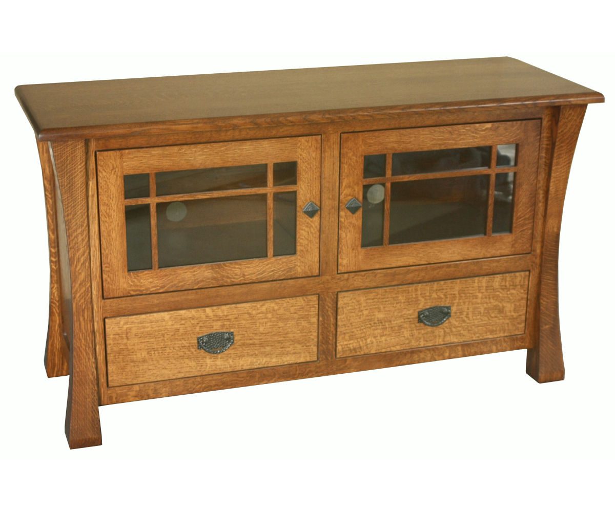 Vandalia Plasma Stand Black Carriage Furniture