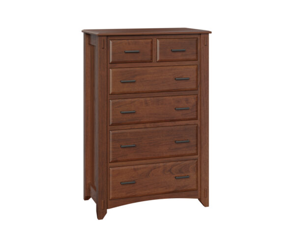 Tacoma-6 Drawer Chest-Sap Cherry-OCS-107-Washington Cherry