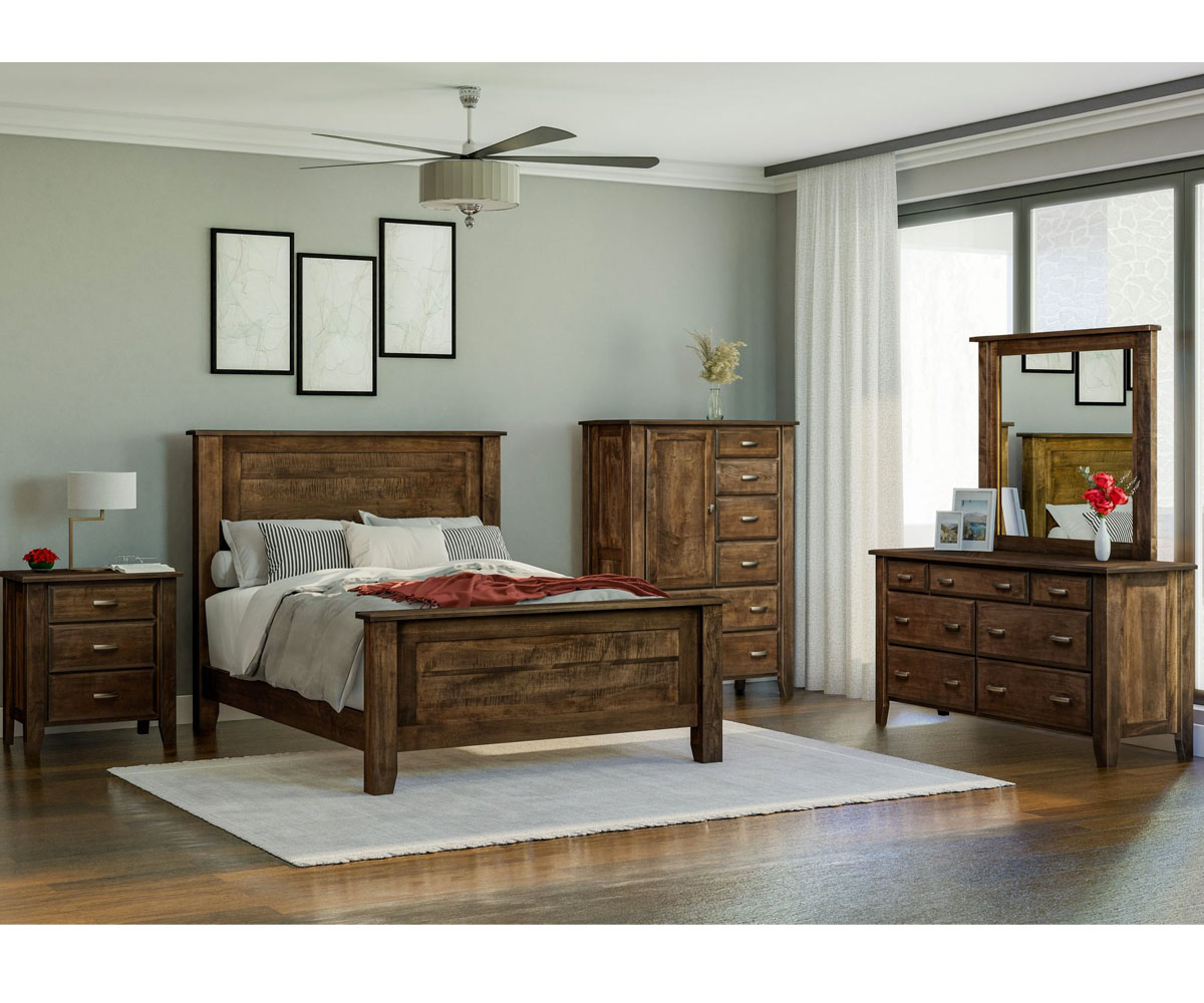 Ashton Bedroom Collection Black Carriage Furniture