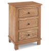 Flint 3 Drawer Nightstand