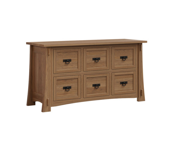 Modesto-M.C58-Credenza-Rustic-Hickory-FC-Sandstone