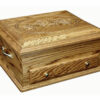 Silverware Chest Rose Lid