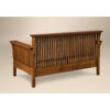 Highback Slat Loveseat - Image 2