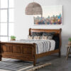 Classic Raised Panel Sleigh Bed - Image 4