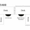 Belmont Corner and Return Desk - Image 2