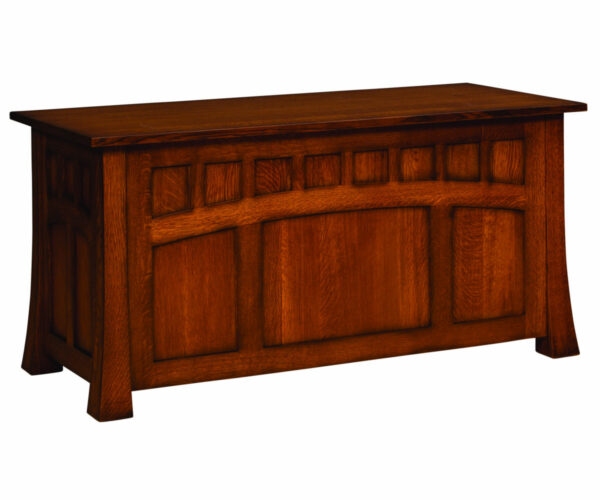Bridgefort Mission File Desk With Hutch - Image 2