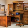 Bridgefort Mission File Desk With Hutch - Image 3