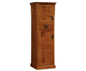 Mission Pantry With Shelves - 24"W