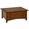 Springhill Glass Top Coffee Table