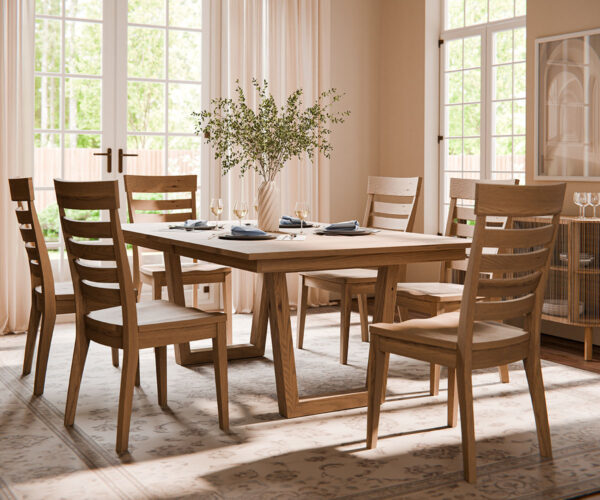 Lindsey Trestle Table - Image 2