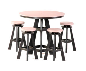 Pub Set with Swivel Bar Stools