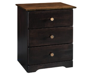 Harlow 3 Drawer Nightstand