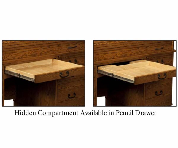 Boulder Creek Desk and Hutch - Image 3