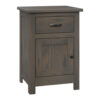 Flush Mission 1 Drawer 1 Door Nightstand