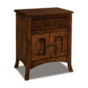 Carlisle 1 Drawer 2 Door Nightstand