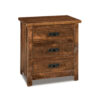 Dumont 3 Drawer Nightstand