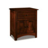Finland 1 Drawer 2 Door Nightstand