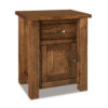 Heidi 1 Drawer 1 Door Nightstand