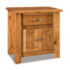 Heidi 1 Drawer 2 Door Nightstand
