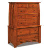 Boulder Creek 7 Drawer Chest On Chest