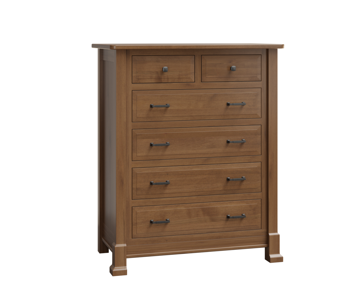Mackenzie 1410 Chest Brown Maple FC Almond