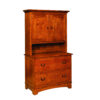 Noble Mission Lateral File Cabinet with Storage Topper