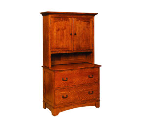 Noble Mission Lateral File Cabinet with Storage Topper