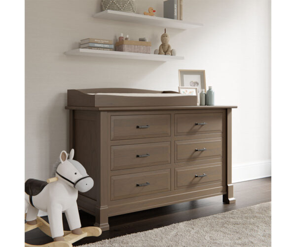 Mackenzie 6 Drawer Dresser With Changing Box Top Option - Image 2