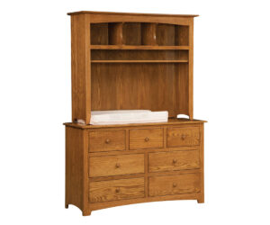 Monterey Dresser With Hutch Top