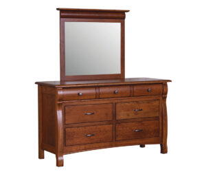 Castlebury 7 Drawer Dresser With Mirror