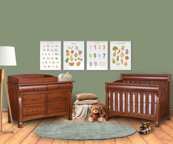 Castlebury 4 Drawer Dresser With Changing Box Top Option - Image 3