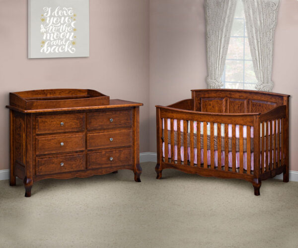 French Country Crib With Panel Option - Image 4