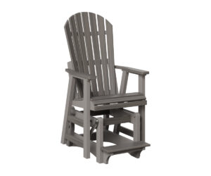 2' Comfo Back Single Counter Glider