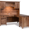 Dover L Desk With Hutch