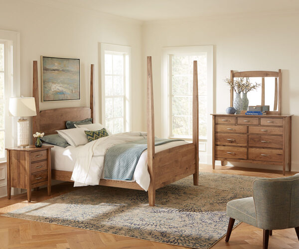 Imperial 2 Drawer Open Nightstand - Image 6