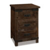 Ironwood 3 Drawer Nightstand