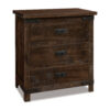 Ironwood 3 Drawer Nightstand