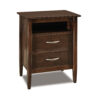 Imperial 2 Drawer Open Nightstand