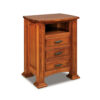 Lexington 3 Drawer Open Nightstand