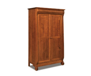 Old Classic Sleigh Wardrobe Armoire