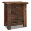 Houston 3 Drawer Nightstand