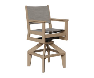 Mayhew Sling Swivel Bar Chair