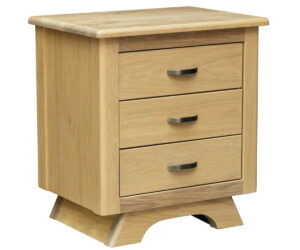 Neptune 3 Drawer Nightstand