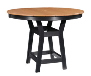 Trellis 48" Round Balcony Table