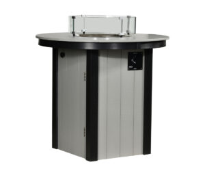 48" Round Fire Pit Balcony Height - 36"H