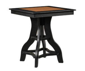 32" Square Balcony Border Table - 36"H