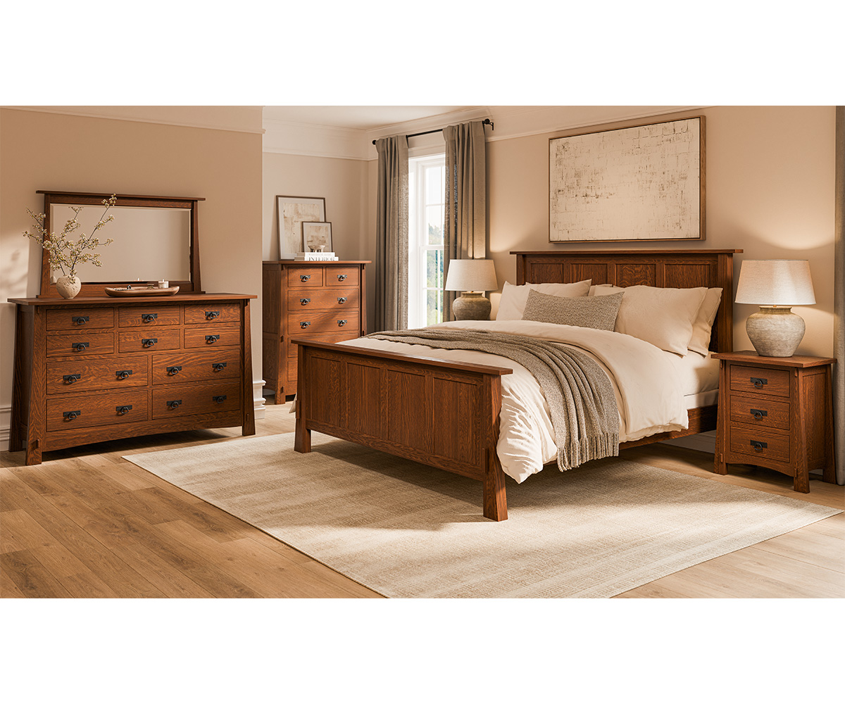 Modesto Panel Bed - Image 2