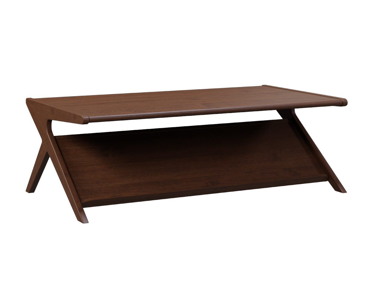 0002 Malaya Coffee Table Brown Maple FC Earthtone