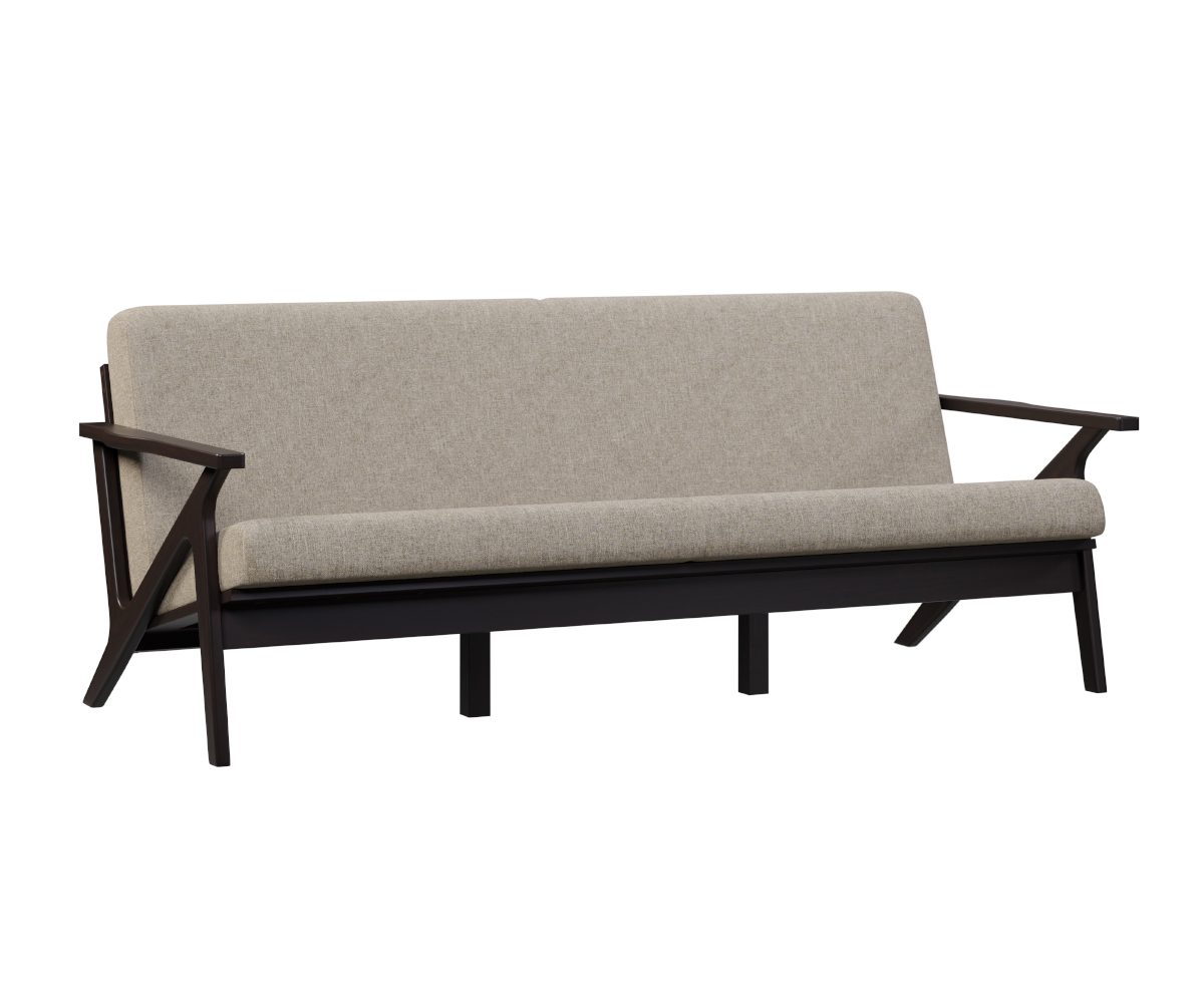 0002 Malaya Sofa Astrid Brown Maple FC