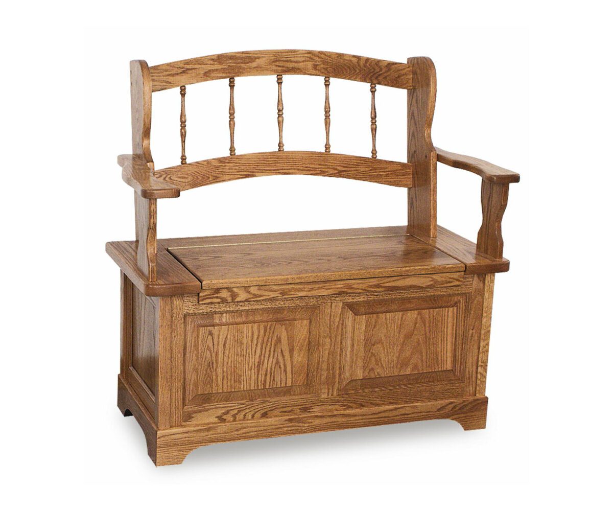 Country Spindle Bench AJW30136 2 e1762375460343